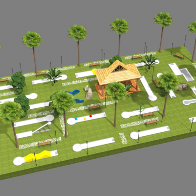 球場(chǎng)設(shè)計(jì)—體育樂園